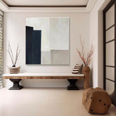 Large Minimalist Geometric Painting Modern Abstract Canvas Wall Art for Living Room, Bedroom, and Office Décor – Clue Art #139