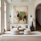 Whisper of Nature Modern Abstract Canvas Wall Decor – Elegant Texture – Clue Art #311